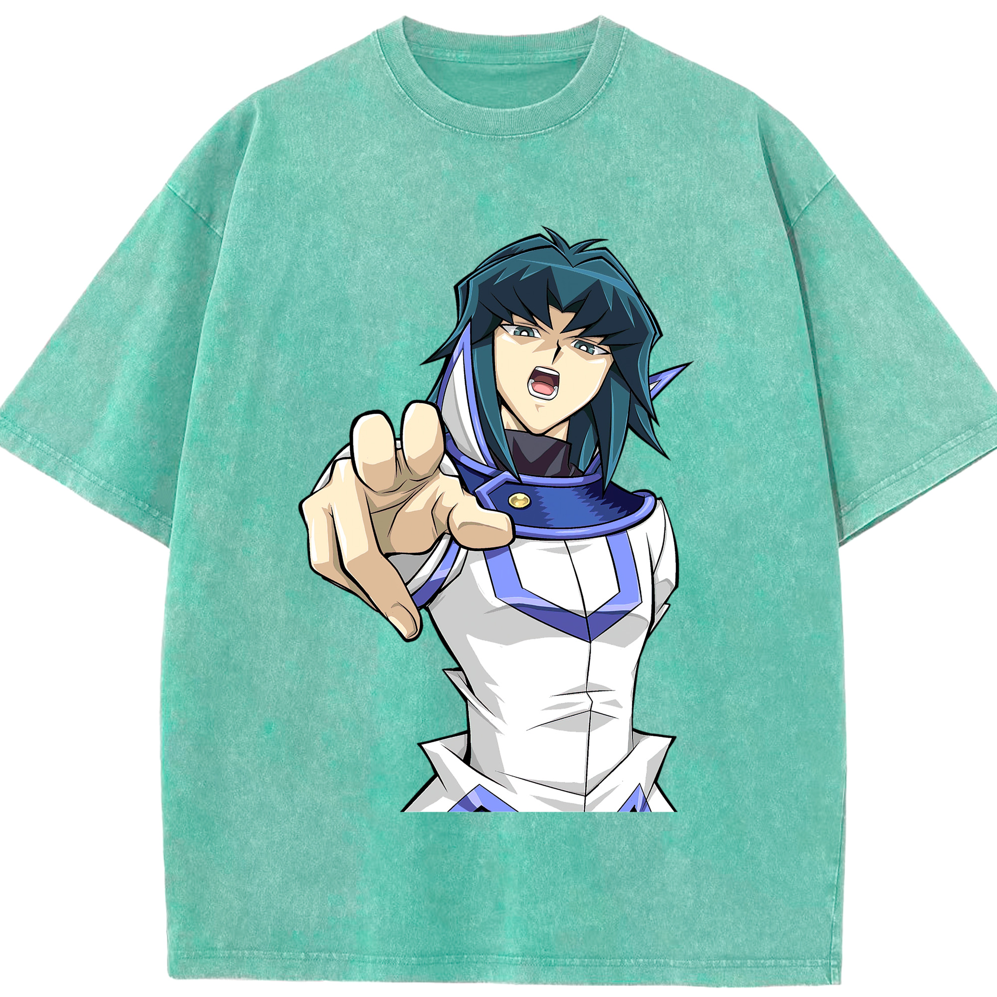 （画像用） 遊☆戯☆王 Yu-Gi-Oh! 綿100% ヴィンテージ風 半袖Tシャツ（フロントプリント）